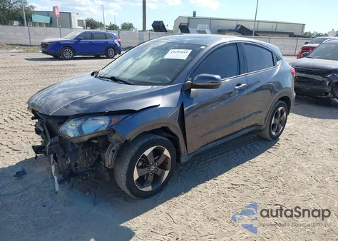 2018 Honda Hr-V Ex z USA, uszkodzony, nr VIN 3CZRU5H54JG703858